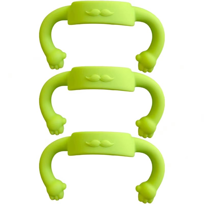 Universal Silicone Baby Bottle Handle Grip For Easy Feeding 6