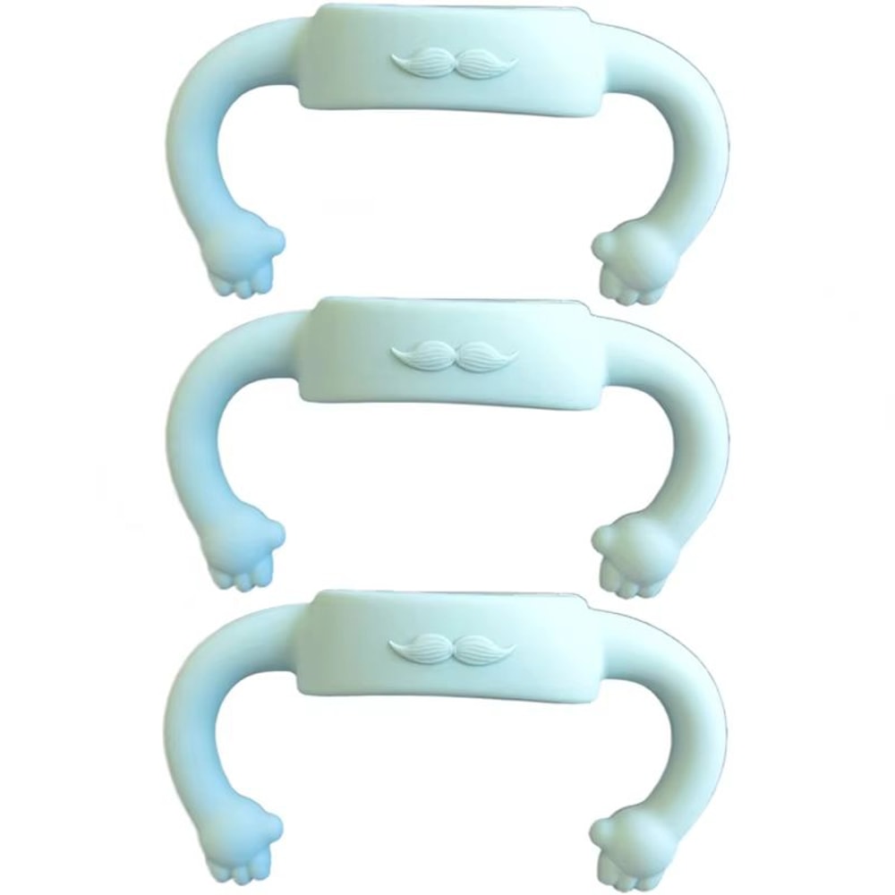 Universal Silicone Baby Bottle Handle Grip For Easy Feeding 7