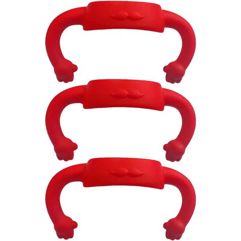 Universal Silicone Baby Bottle Handle Grip For Easy Feeding 17