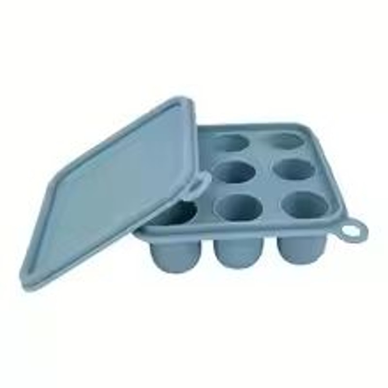 Silicone Baby Food Teething Tray With Freezer Mold 9