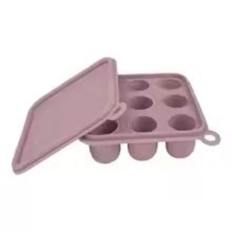 Silicone Baby Food Teething Tray With Freezer Mold 10