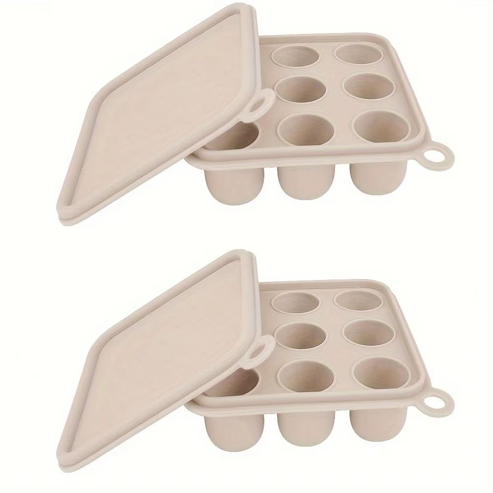 Silicone Baby Food Teething Tray With Freezer Mold 11