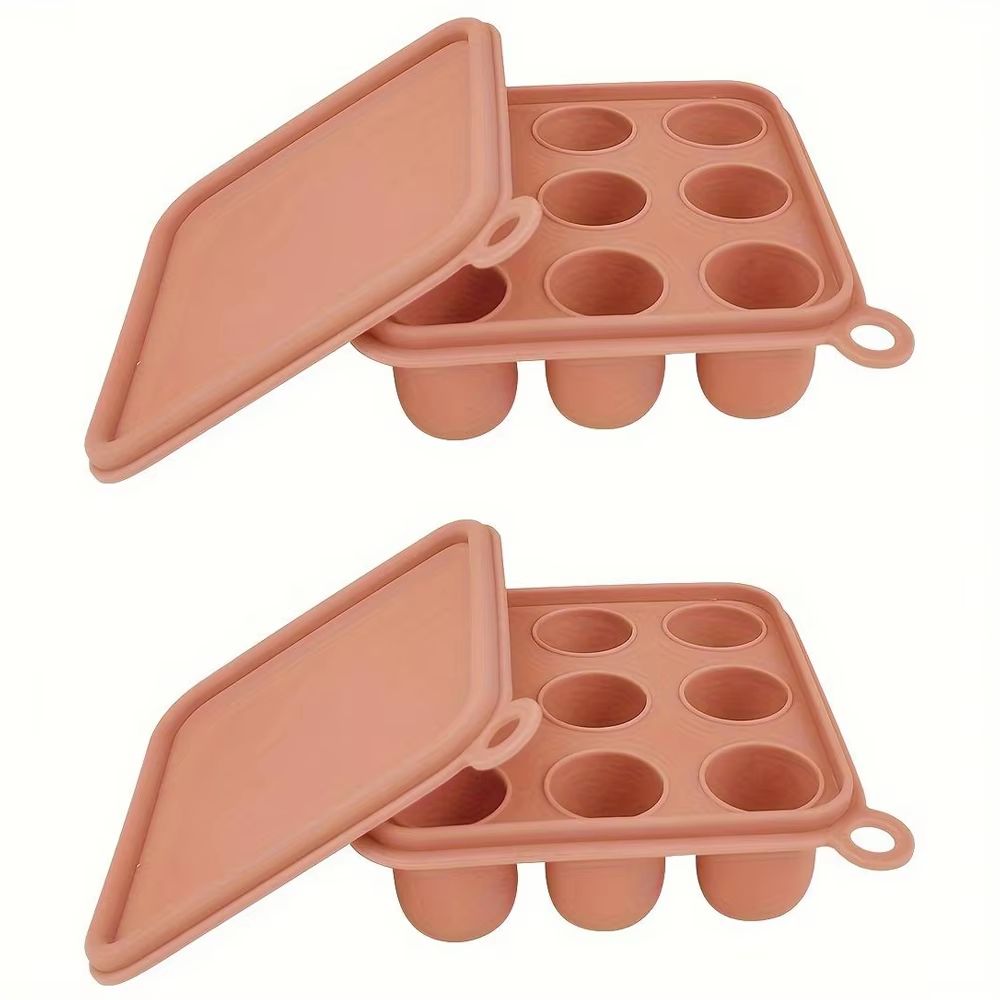 Silicone Baby Food Teething Tray With Freezer Mold 12
