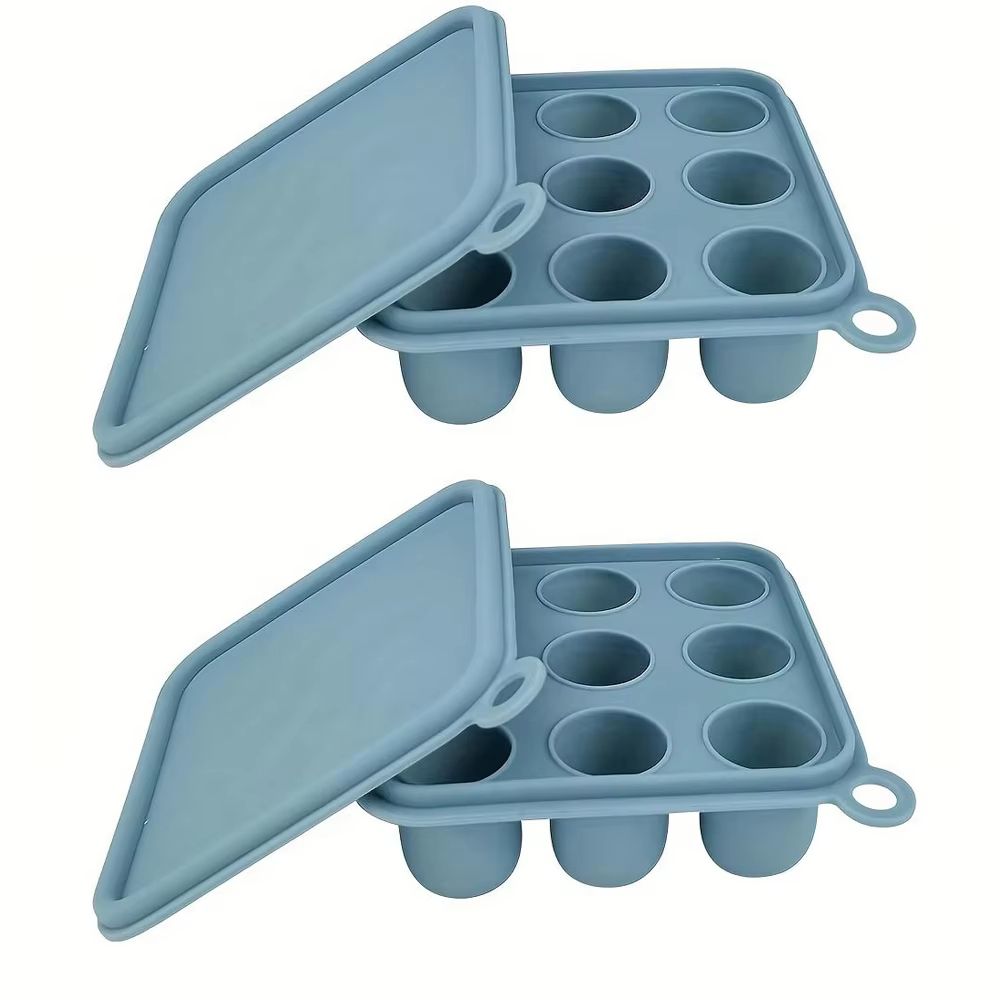 Silicone Baby Food Teething Tray With Freezer Mold 15