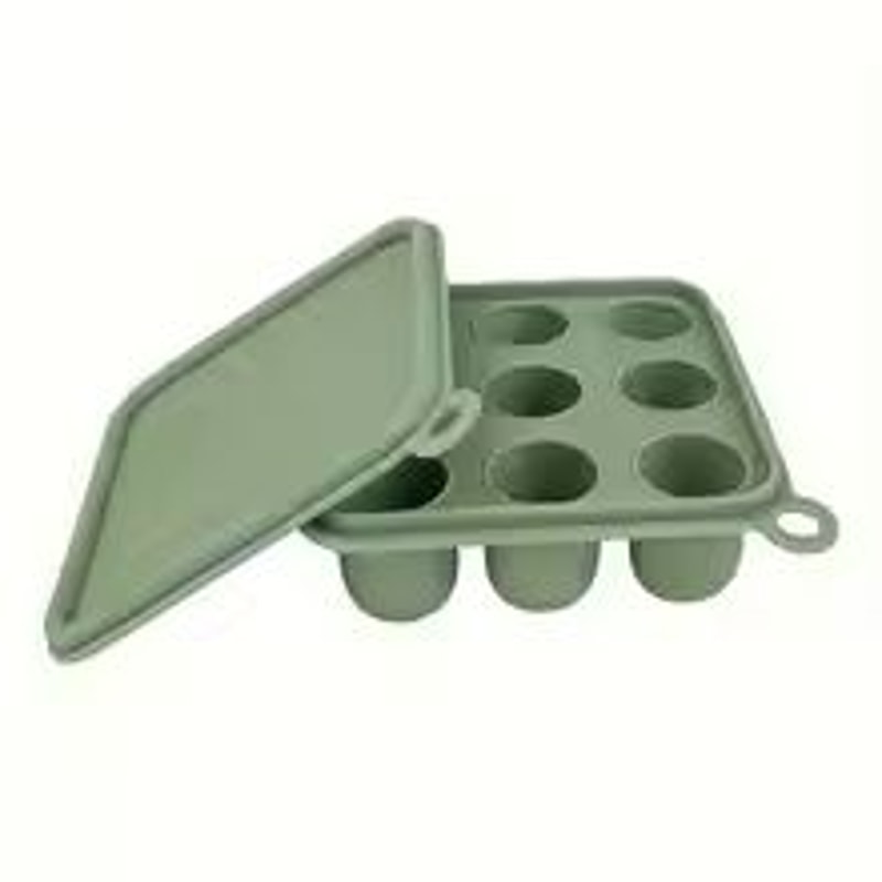 Silicone Baby Food Teething Tray With Freezer Mold 7