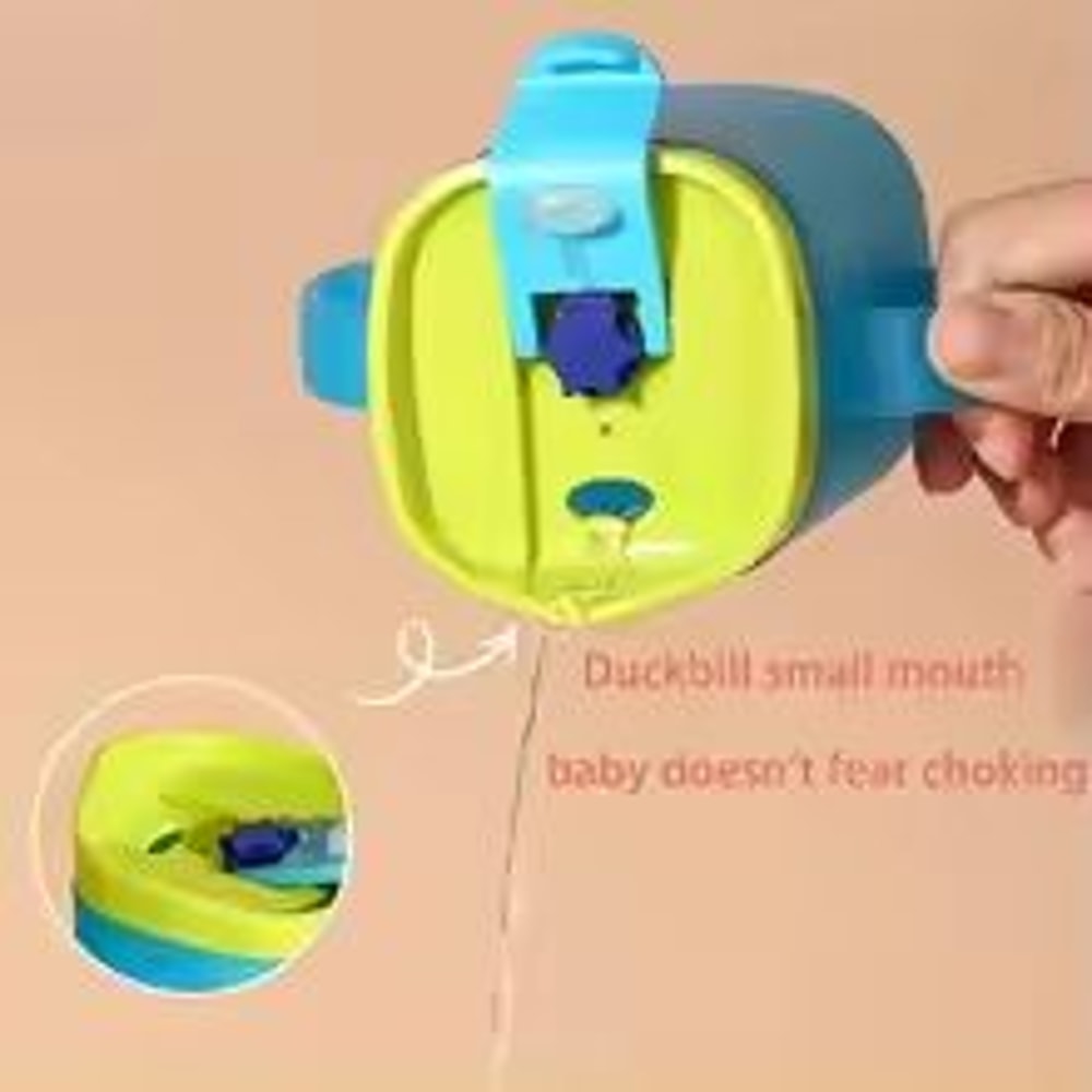 3in1 Kids Learning Cup With Straw Sippy Lid And Open Top 1