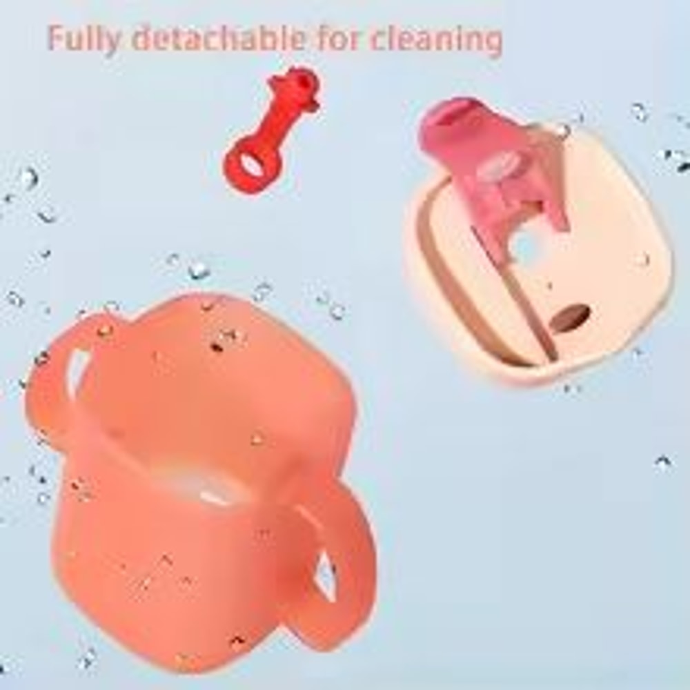 3in1 Kids Learning Cup With Straw Sippy Lid And Open Top 5