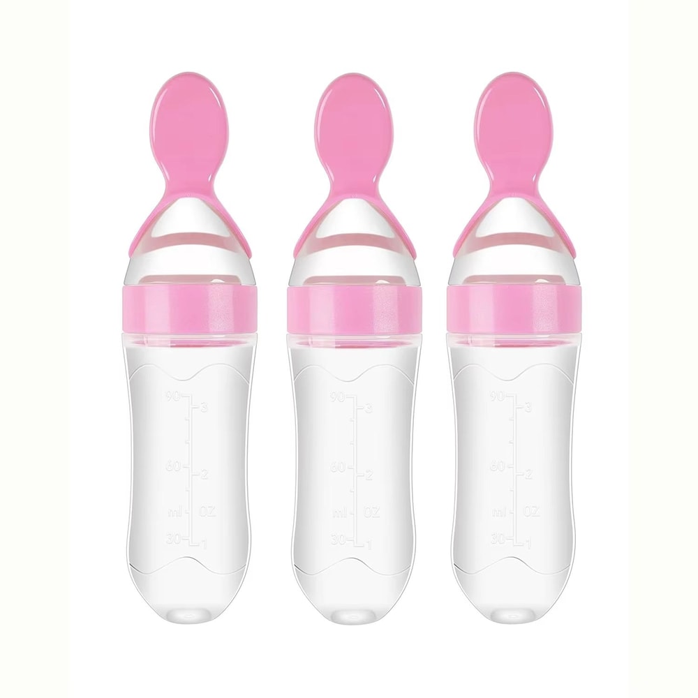 3 Fl Oz Silicone Baby Spoon Squeeze Feeder For Purees And First Foods 15