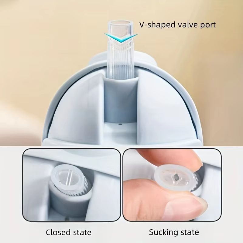 8 Oz Cute Cartoon Kids Straw Cup With Handle And Gravity Ball 5