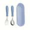 3Piece Portable 304 Stainless Steel Kids Spoon Fork Cutlery Set With Box 6
