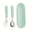 3Piece Portable 304 Stainless Steel Kids Spoon Fork Cutlery Set With Box 7