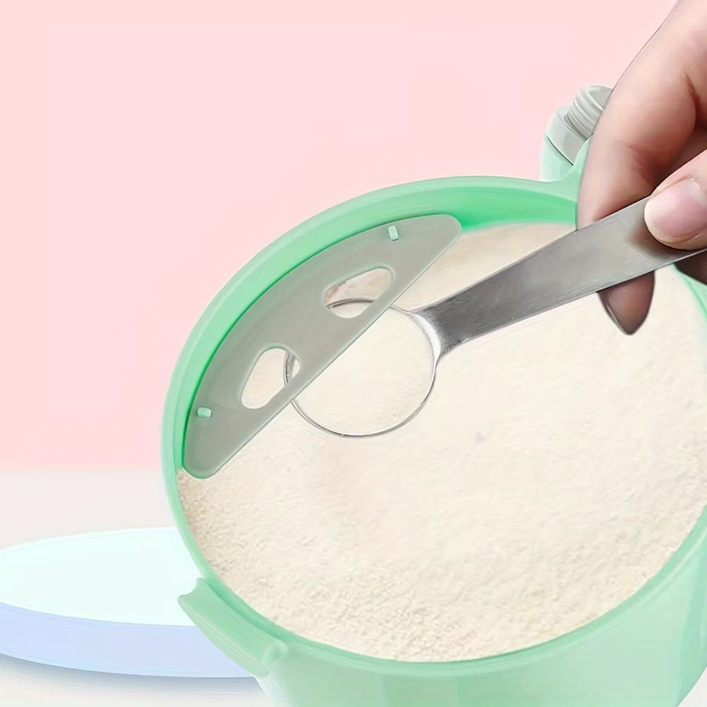 Portable Cartoon Milk Powder Container With Spoon For Baby Feeding 5