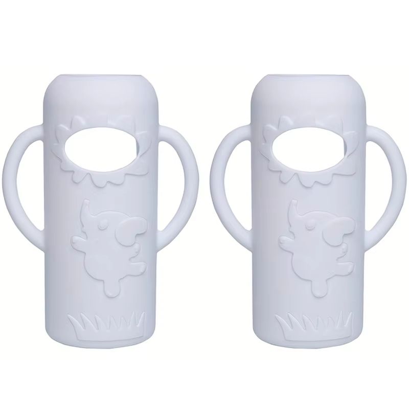 8 Oz240 Ml Silicone Baby Bottle Handle Sleeve For Narrow Neck Bottles 12