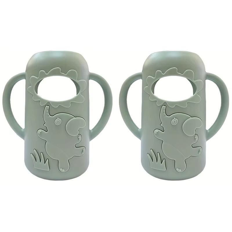 8 Oz240 Ml Silicone Baby Bottle Handle Sleeve For Narrow Neck Bottles 16