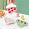 Mini Silicone Baby Freezer Food Tray With Lid For Fruit Veggies And Breast Milk 3