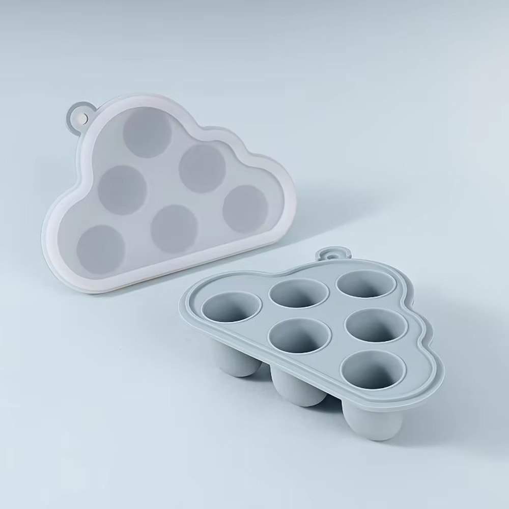Mini Silicone Baby Freezer Food Tray With Lid For Fruit Veggies And Breast Milk 13