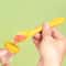 4Piece Silicone Baby Fruit Feeder With EasyGrip Handle And Extra Pouches 5