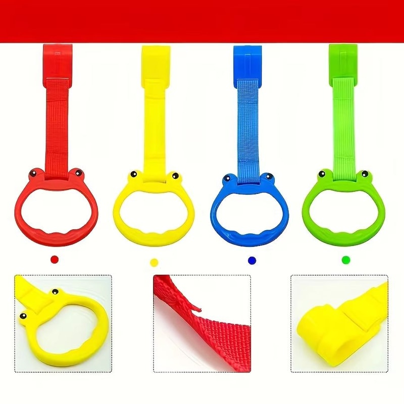 4Piece Plastic Hand Pull Rings For Playpens Game Beds And Room Accessories 1