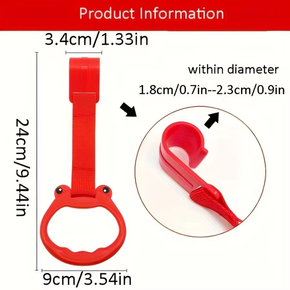 4Piece Plastic Hand Pull Rings For Playpens Game Beds And Room Accessories 5