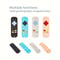 Fun Dino TV Remote Silicone Teething Toy For Babies 3