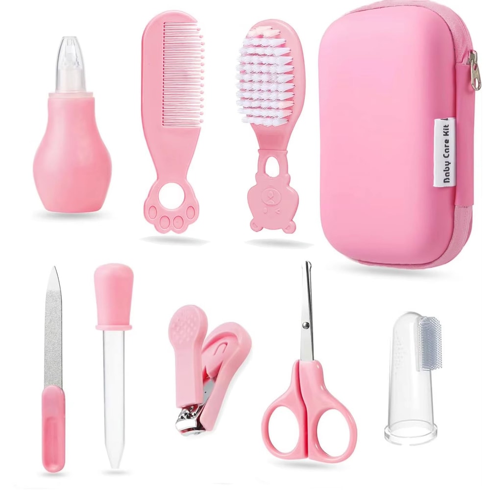 8Piece Portable Healthcare Kit With Compact Case 9