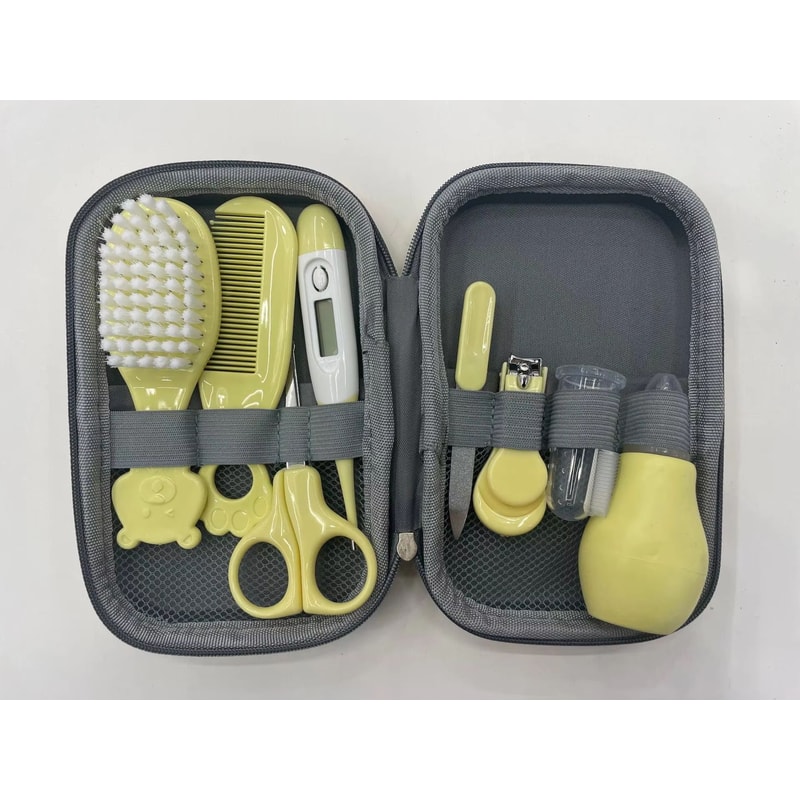 8Piece Portable Healthcare Kit With Compact Case 7