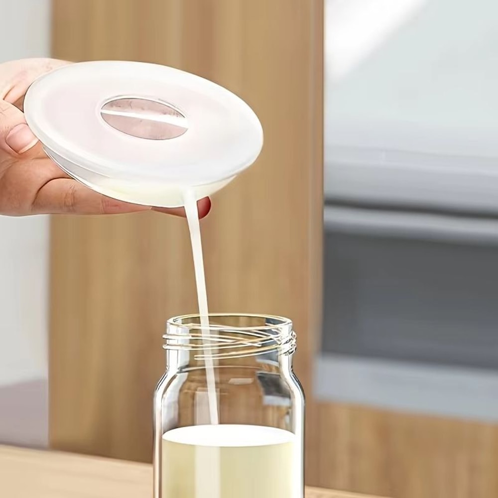 Wearable Reusable Breast Milk Collector Pads 2 Pack For Nursing Moms 1