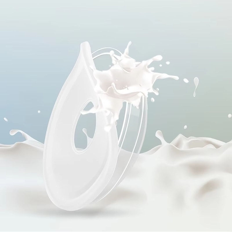 Wearable Reusable Breast Milk Collector Pads 2 Pack For Nursing Moms 4