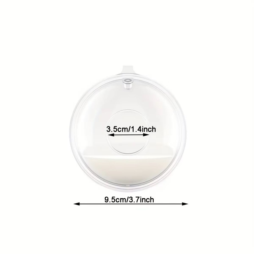 Wearable Reusable Breast Milk Collector Pads 2 Pack For Nursing Moms 5