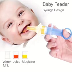 20ml/0.68 fl oz silicone baby medicine dropper with measuring cup and pacifier tip