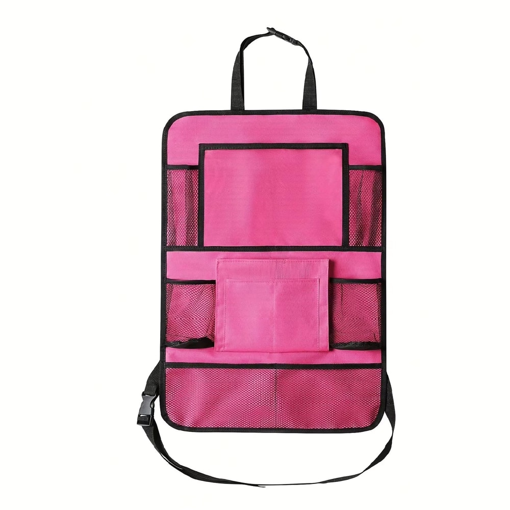 Car Backseat Organizer With Tablet Holder And Seat Protector 6