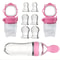9Piece Baby Feeding Set With Silicone Bottle Spoon Suction Cup Fruit Feeders And Nipples 8