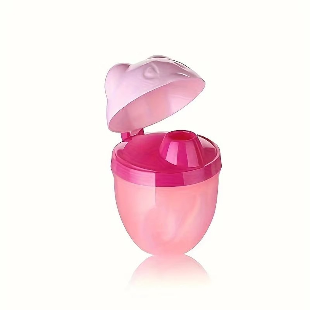 Rotating 3Compartment Baby Formula Dispenser Travel Snack Container 3