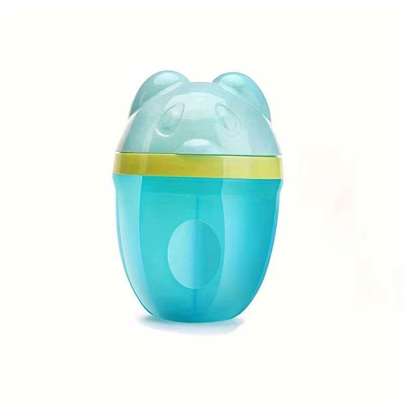 Rotating 3Compartment Baby Formula Dispenser Travel Snack Container 5