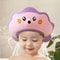Adjustable Baby Shower Cap Bath Visor Shield Sea Lion Design 0