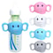 Silicone Handle Sleeve For Baby Bottle Soft Elastic Daily Use Feeding Accessory 0