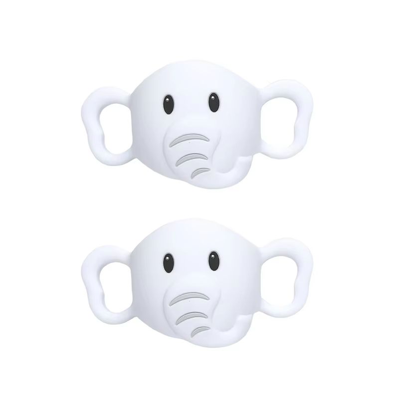 Silicone Handle Sleeve For Baby Bottle Soft Elastic Daily Use Feeding Accessory 9