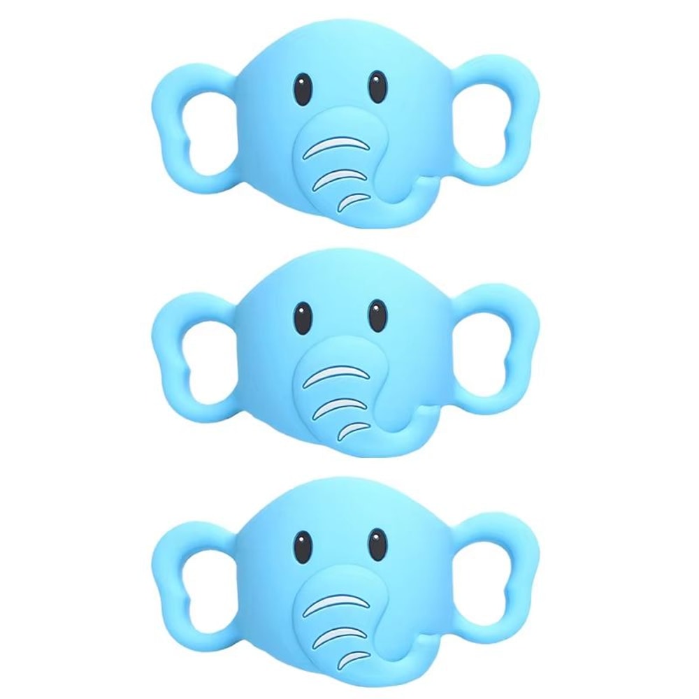 Silicone Handle Sleeve For Baby Bottle Soft Elastic Daily Use Feeding Accessory 13