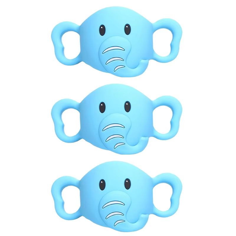 Silicone Handle Sleeve For Baby Bottle Soft Elastic Daily Use Feeding Accessory 13