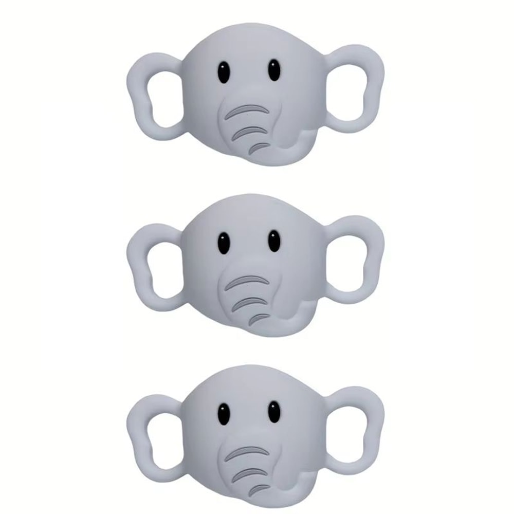 Silicone Handle Sleeve For Baby Bottle Soft Elastic Daily Use Feeding Accessory 14