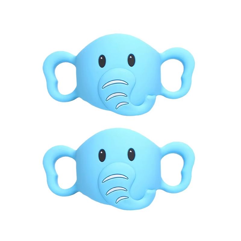 Silicone Handle Sleeve For Baby Bottle Soft Elastic Daily Use Feeding Accessory 6