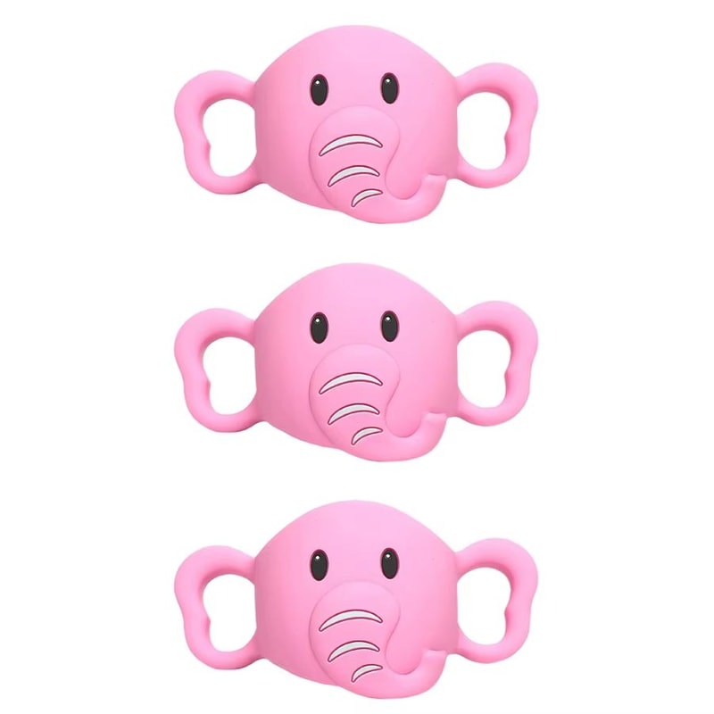 Silicone Handle Sleeve For Baby Bottle Soft Elastic Daily Use Feeding Accessory 15