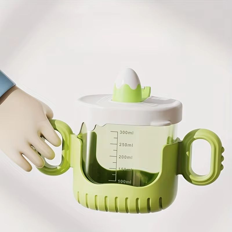 10 Oz 3in1 Kids Training Cup With Straw And Wide Mouth Design 2