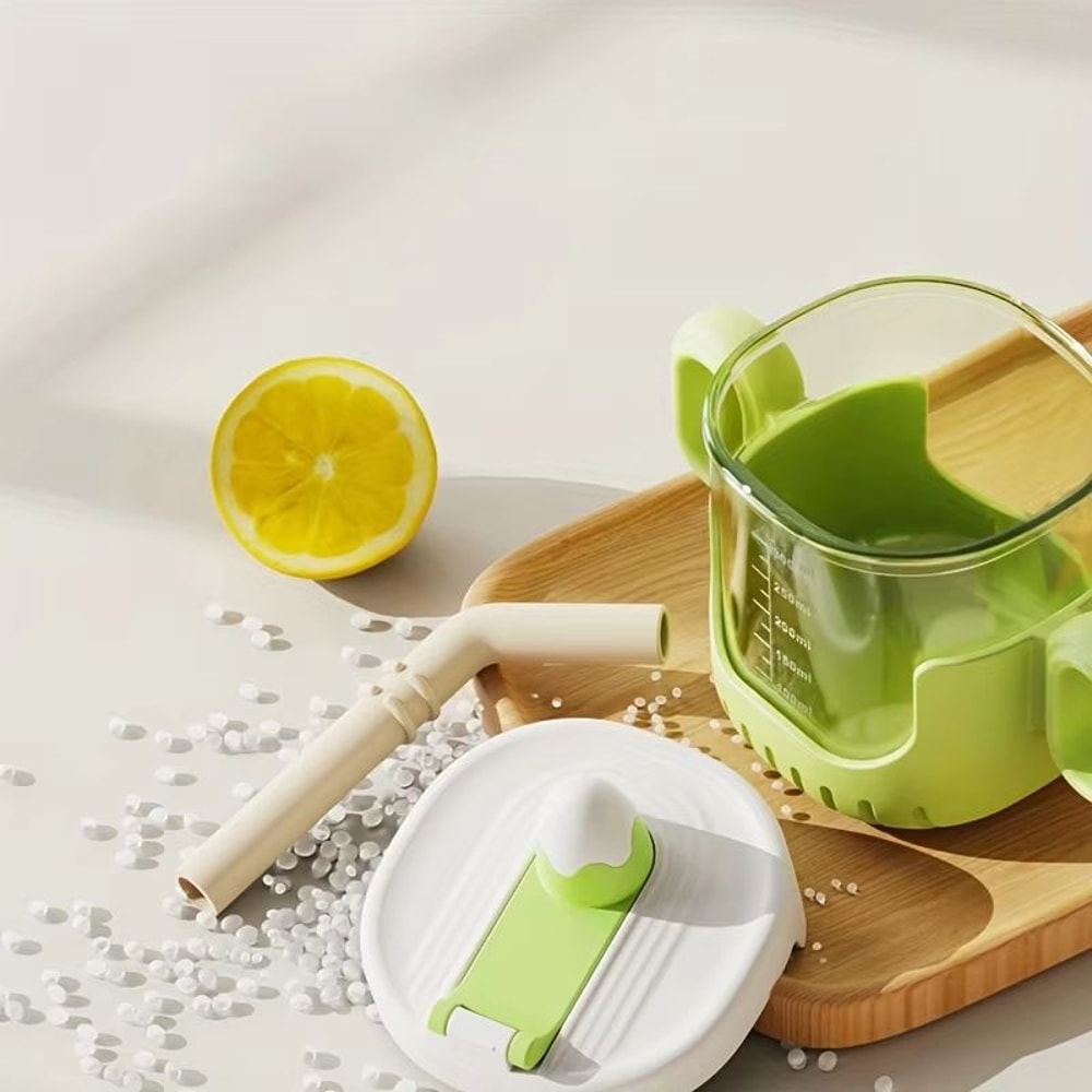 10 Oz 3in1 Kids Training Cup With Straw And Wide Mouth Design 3