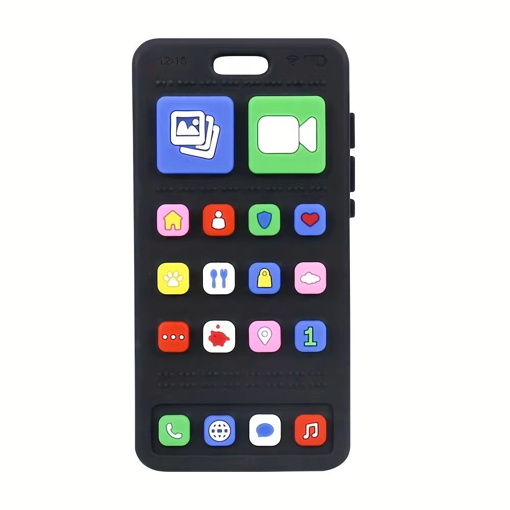 Fun Silicone Baby Cell Phone Teether Toy 6