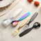 304 Stainless Steel Portable Cutlery Set With Case Vintage Outdoor Spoon And Fork 3pcs 3