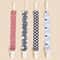 4Piece Baby Pacifier Holder Clips With Universal Soother Chains 1
