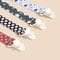 4Piece Baby Pacifier Holder Clips With Universal Soother Chains 3
