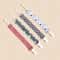 4Piece Baby Pacifier Holder Clips With Universal Soother Chains 4