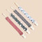 4Piece Baby Pacifier Holder Clips With Universal Soother Chains 4